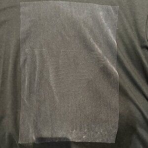 Armani long black long sleeve